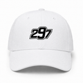 A white 297 Hat