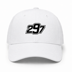 A white 297 Hat