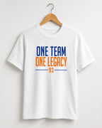 One Team.. One Legacy... NUGE T-shirt