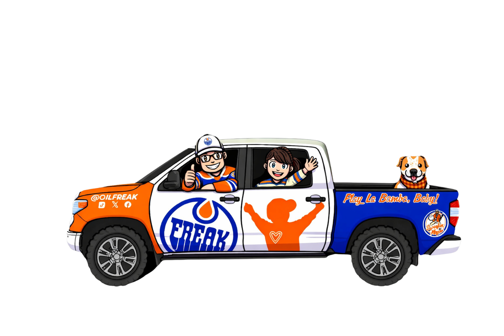 Oilfreak Truck 4" Sticker